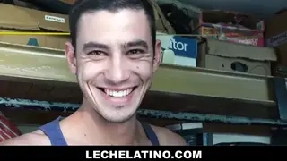 Latino Teen Takes Two Cocks in a Bareback Threesome