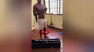 Blonde Twink Seduces Latino Assembler in Living Room