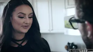 Petite Hairy Latina Deepthroats and Gets Licked in Lingerie