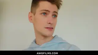 European Twink Caught Between Blonde and Brunette in Raw Threesome