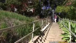 Hotwife Takes BBC While Husband Observes Nearby