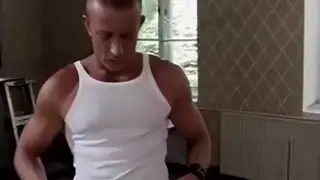 Solo Guy Strokes to an Intense Hands-Free Climax