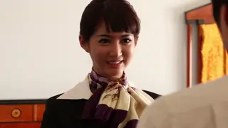 Japanese MILF Flight Attendant Dominates in Uniform