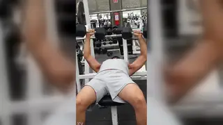 Gym Coach Flashes Bulge in Locker Room Tease