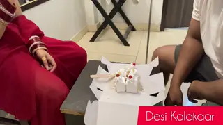 Indian MILF Takes Doggystyle POV from Boyfriend on Birthday