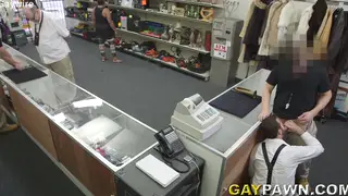 European Brunette Takes a Blowjob and a Facial