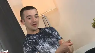 European Solo Guy Pleasures Himself with a Toy