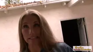 Mature MILF Hunts BBC in Lingerie While Husband Watches