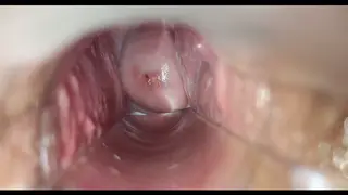 Woman Rides Intense Vaginal Climax With Pulsating Contractions