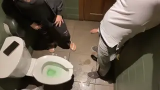 Wife Gives Roadside Blowjob Then Lets Him Pee