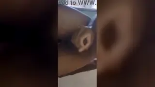 Cuckold Husband Cleans Another Man's Seed From Wife's Bush