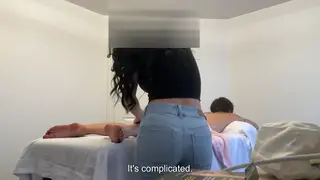Voluptuous Client Surrenders To Asian Masseur's Happy Ending