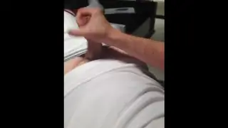 European Jock Strokes His Cock in Soccer Gear