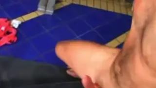 Dominant Woman Pegs Her Partner in Stockings