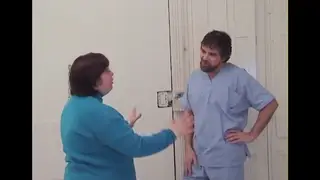 Hospital Doctor Delivers Anal Exam and Oral Service