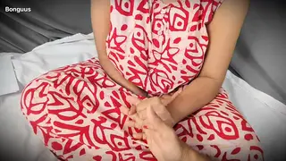 Curvy Indian Wife Takes Creampie in POV Missionary