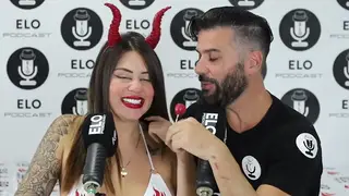 Tattooed Latina Teen Sucks Cock During Casting Interview