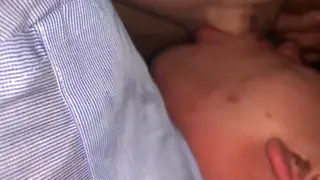 Mature Daddy Swallows Load in Car Blowjob