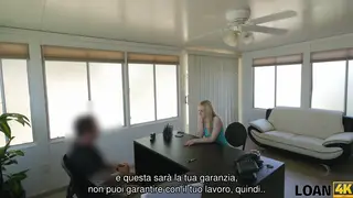 Blonde European Teen Auditions for Casting Agent