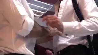 Muscular Black Hunk Takes a Deep Blowjob from His Partner
