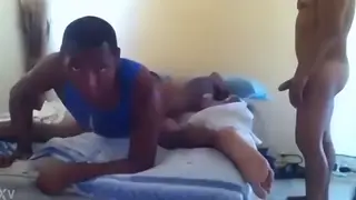 Latino Stud Fucks in Quick Intense Clip