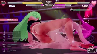 Lesbian Rivals Settle Score with Intense Pussy Licking