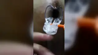Curious Guy Stretches His Hole Wide With a Thick Toy