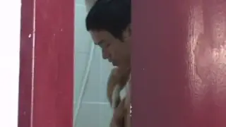 Asian Twinks Exchange Blowjobs Before 69 and Doggystyle