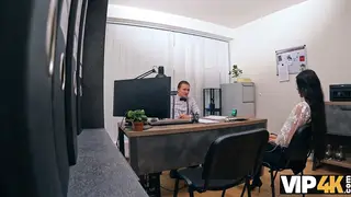 European Teen Seduces Her Boss During a Casting Interview