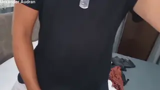Solo Guy Strokes His Cock to a Massive Cumshot