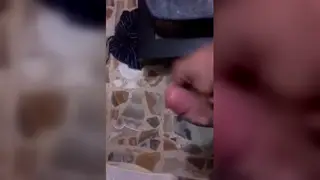 Latino Guy Strokes Himself to a Cumshot