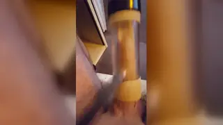 European Hunk Milked by Machine to Explosive Finish