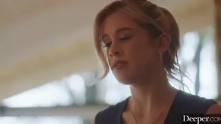 Blonde Submissive Cuffed and Spanked Hard
