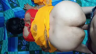 Stepsister Performs Oral Before Anal in Bedroom and Bathroom