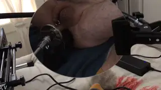 Man Rides a Fucking Machine Deep in His Ass