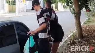 Brazilian Twink Takes Raw Creampie on Holiday