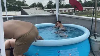 Latina Teen Cheats with Husband's Friend in Doggystyle
