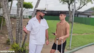 Curvy Performer Delivers Interracial Blowjob to BBC