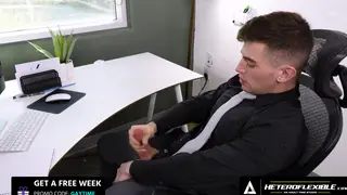Boss Claims Employee Over Desk After Catching Him