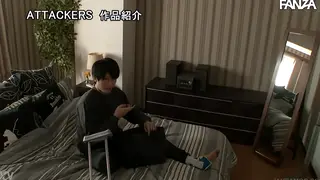 Voluptuous Japanese Wife Entertains Lover With Husband Nearby