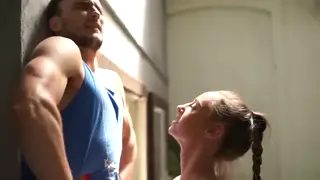 Muscular BBW MILF Dominates in Mixed Wrestling Fight