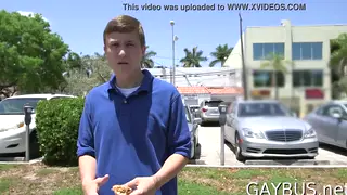 Muscular Hunk Takes Thick Cock Deep in POV