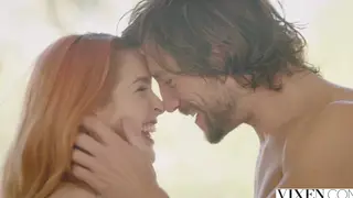 Redhead Seduces with Blowjob and Doggystyle Ride