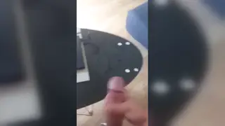 Solo Guy Strokes His Thick Length on Camera