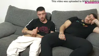 Straight Spanish Guy Explores Solo Pleasure on Camera