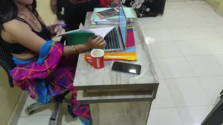 Busty Indian Madam Takes a Creampie From Her Employee