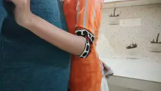 Curvy Indian Bhabhi Fucks Landlord in Doggystyle