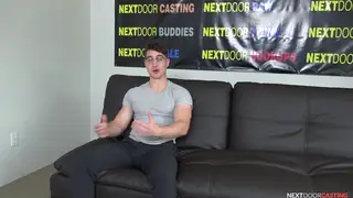 Muscular Jock Auditions on the Casting Couch