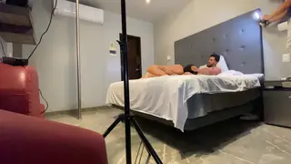 Curvy Latino Begs for Deep Anal Backstage