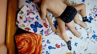Petite Stepsister Teases in Rough Homemade Encounter